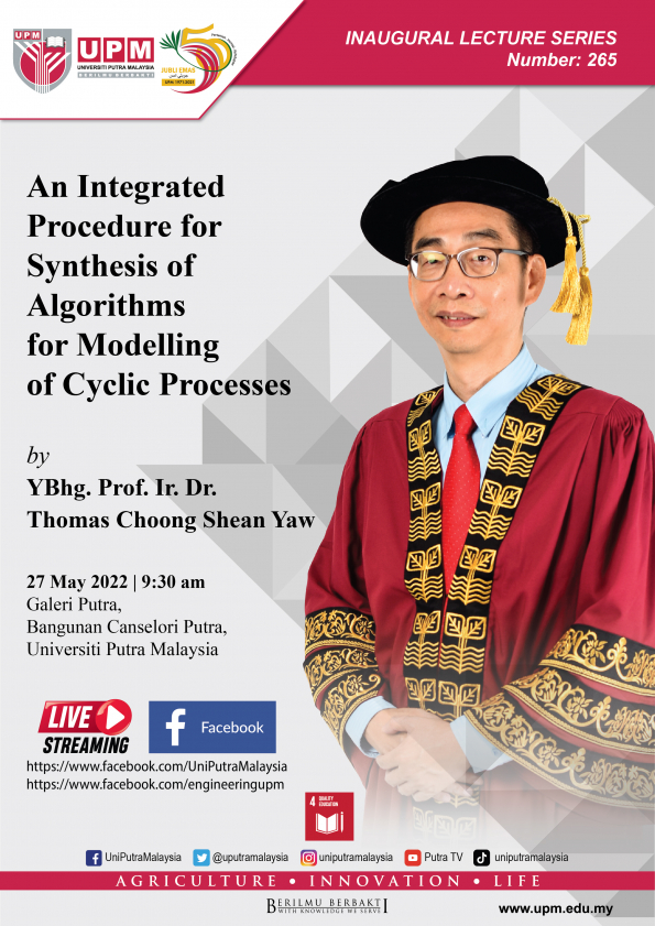 Inaugural Lecture of Prof. Ir. Dr. Thomas Choong Shean Yaw