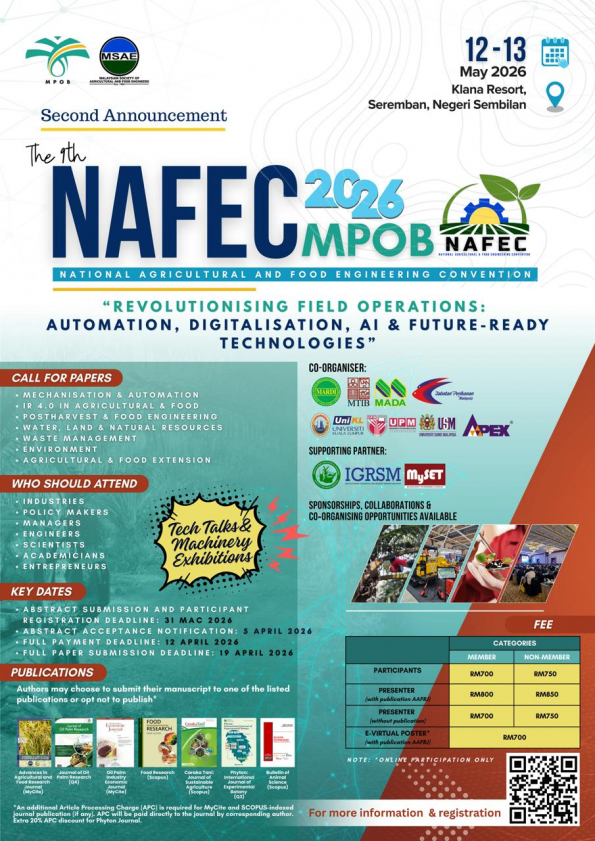 NATIONAL AGRICULTURAL & FOOD ENGINEERING CONVENTION (NAFEC 2026)